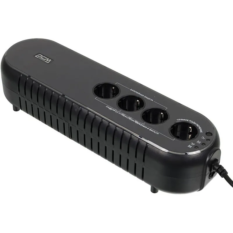 ИБП Powercom WOW-850U (4 евро/425Вт/USB/RJ45) 228743