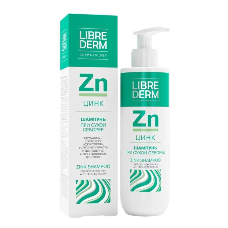 Шампунь д/волос LIBREDERM цинк 250 мл 5646 1659896