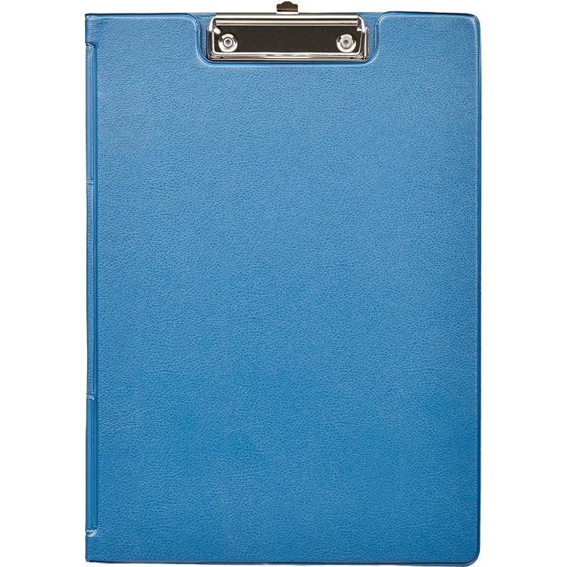 Папка-планшет с зажимом и крышкой Attache Selection A4 синяя 48894