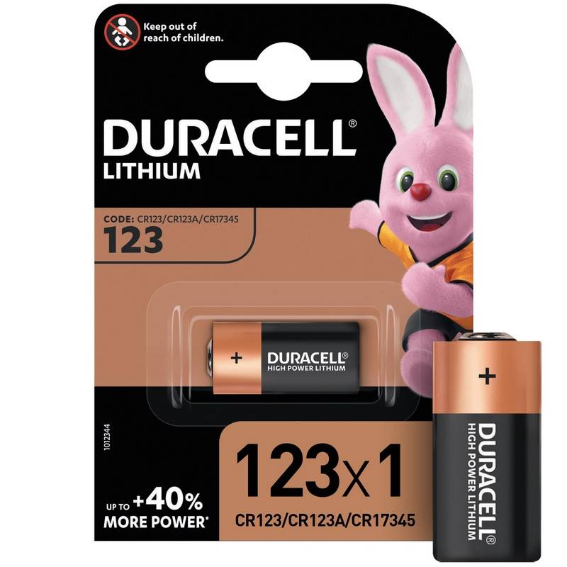 Батарейка Duracell CR123 75058646 376875