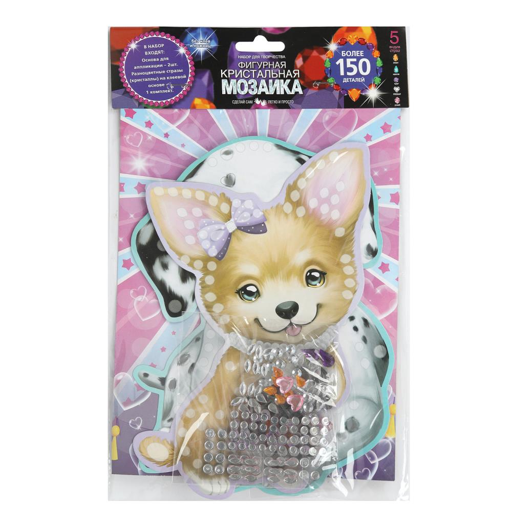 Кристальная мозаика фигурная "Питомцы" MultiArt CRYSTFIG-114760